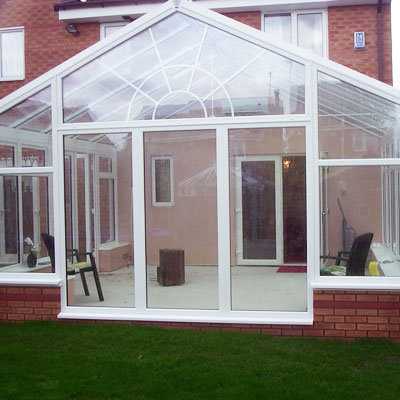 Air conditioning unit fitted in home conservatory in Wrexham